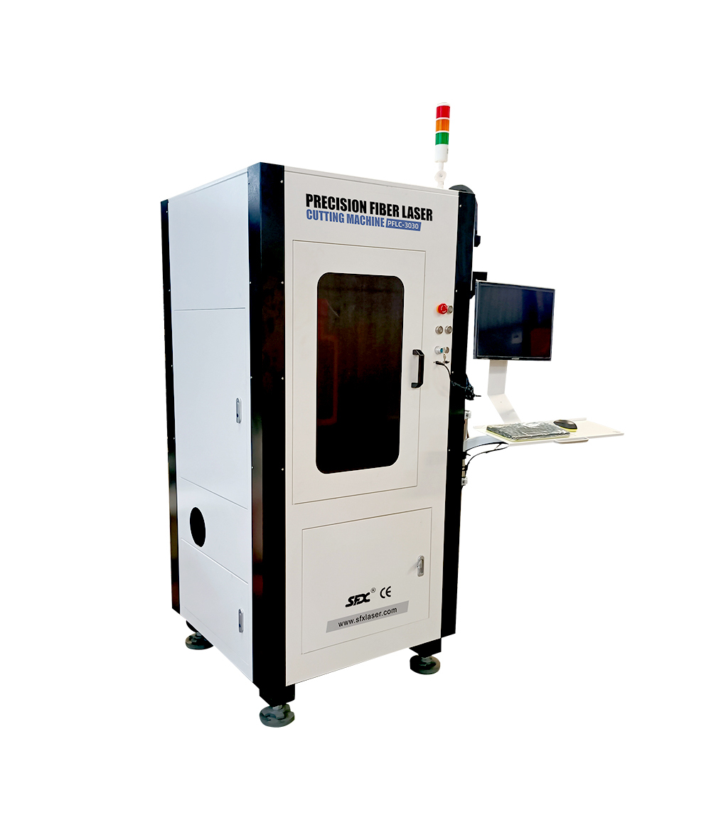 1000W 1500W Fully Enclosed Precision Fiber Laser Cutting Machine with 300*300mm Working Area